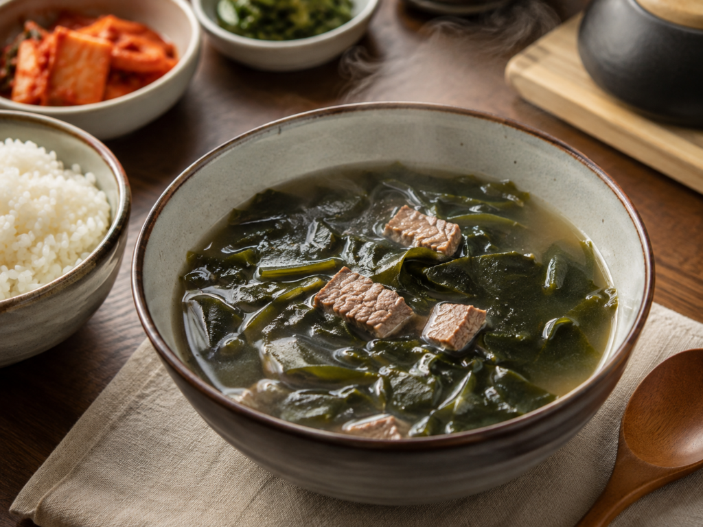 韓国のわかめスープ、ミヨックク